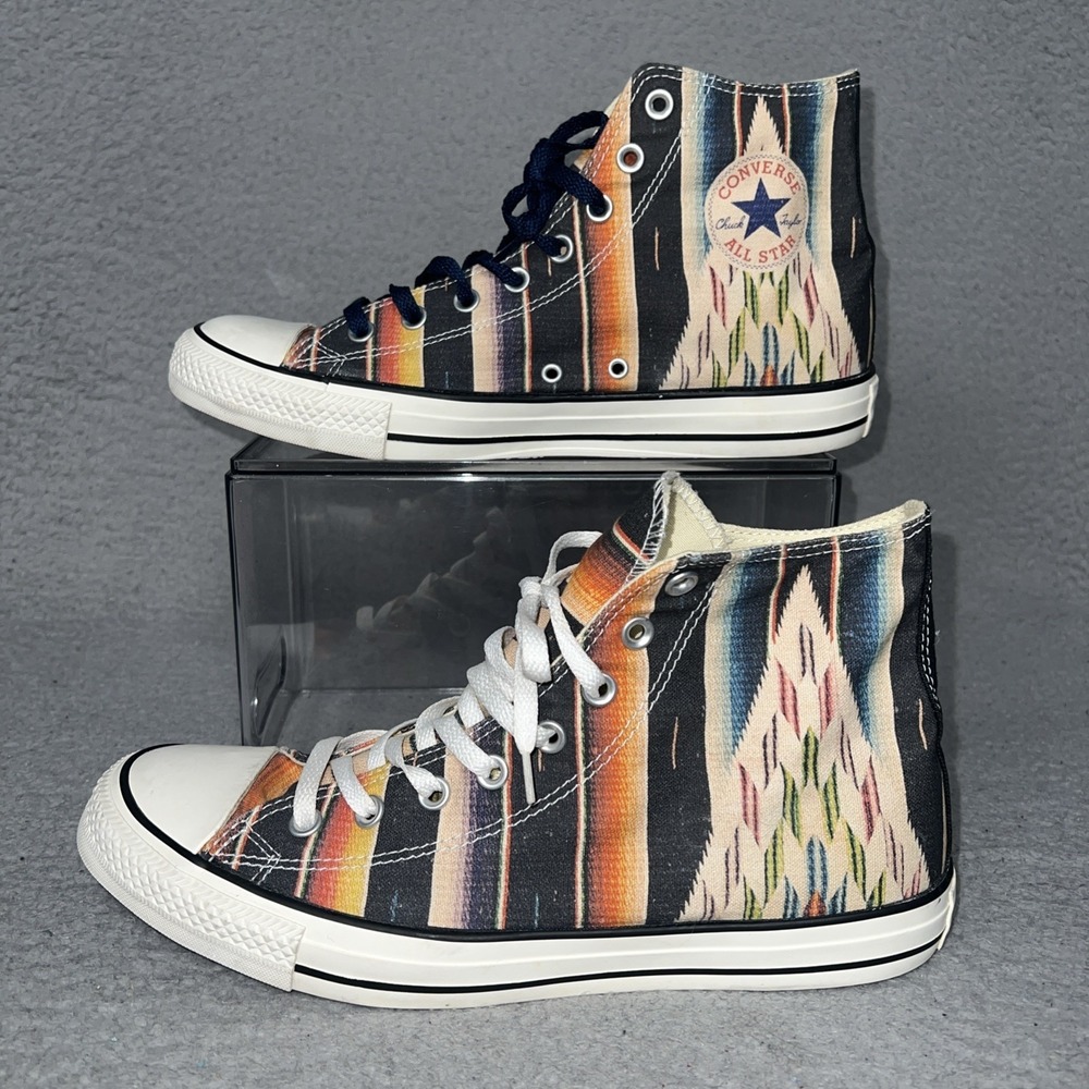 Converse Chuck Taylor All Star Hi Sneakers M 10 Wo's 12 Southwest Aztec 144684C